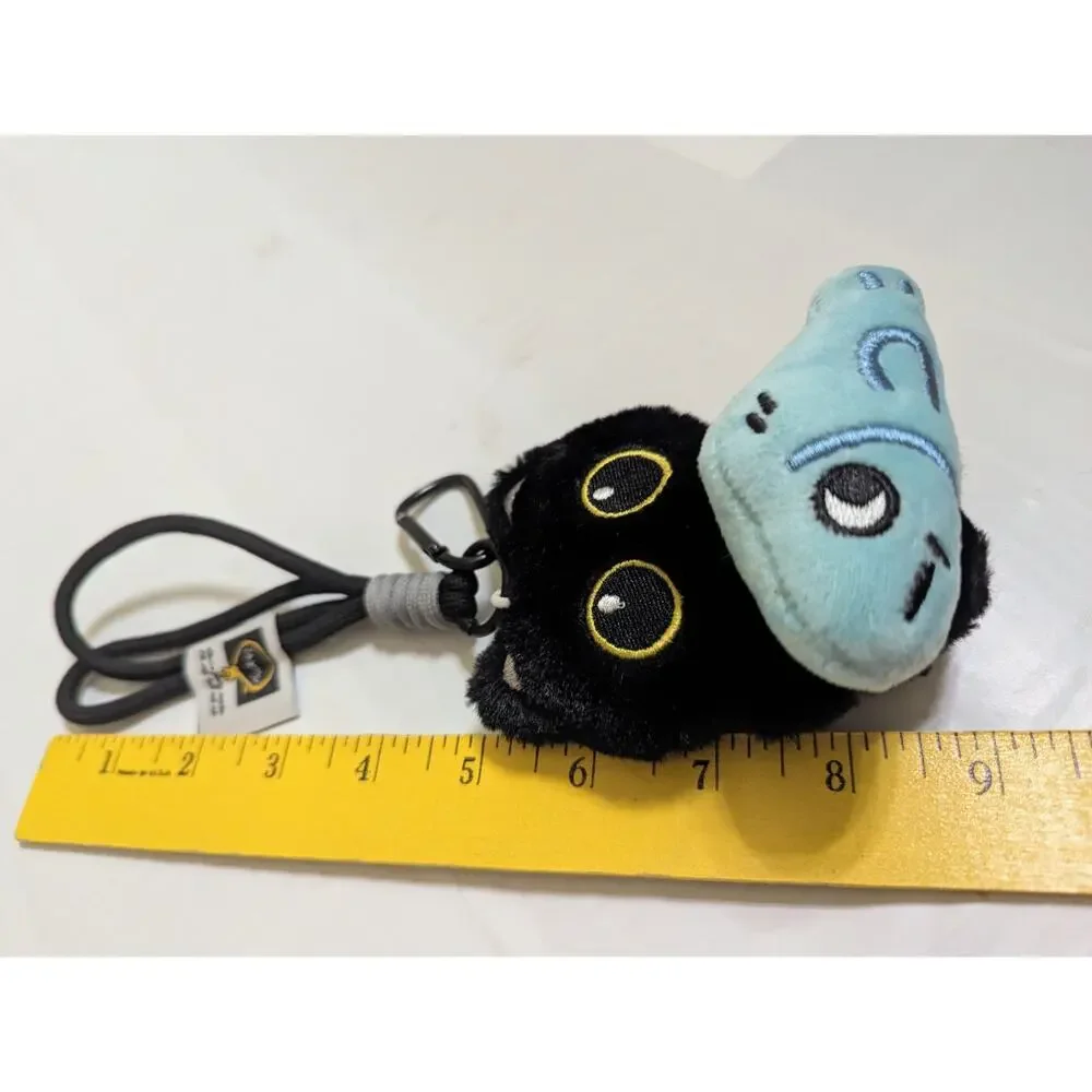 Plush Cat Blue Fish Keychain Bag Pendant Doll Backpack Charm Accessory Gift